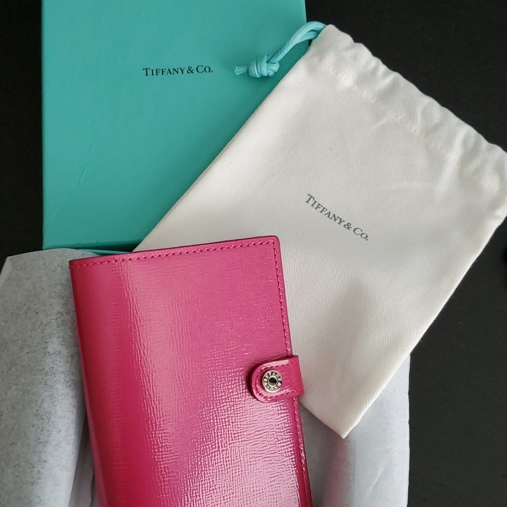 Tiffany & Co, New Passport Holder Hot Pink